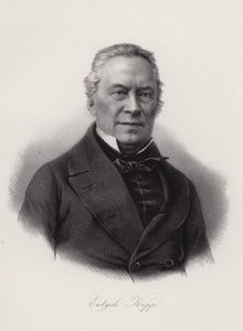 Joseph Eutych Kopp, Schweizer Historiker, Dichter und Politiker (Stich) von Swiss School
