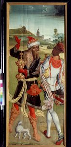 Die Anbetung der Könige, zwei Könige von Swiss School