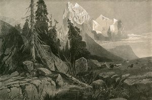 Das Wellhorn und das Wetterhorn von Swiss School