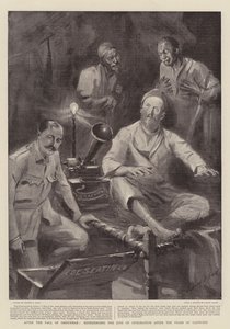 Nach dem Fall von Omdurman, die Freuden der Zivilisation nach zehn Jahren Gefangenschaft erleben von Sydney Prior Hall