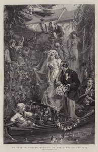 Eine englische Dorfhochzeit an den Ufern des Wye