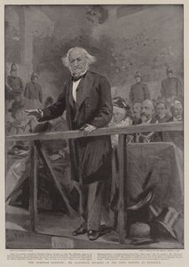 Eine armenische Frage, Mr. Gladstone spricht auf der Stadtversammlung in Liverpool von Sydney Prior Hall