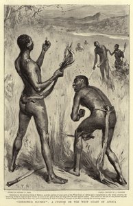 Geliehene Federn, ein Brauch an der Westküste Afrikas von Sydney Prior Hall