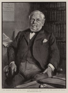 Sir Robert Giffen, KCB, FRS, ehemaliger stellvertretender Sekretär des Handelsamtes