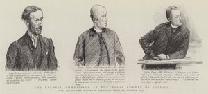Die Parnell-Kommission am Royal Courts of Justice
