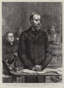 Die Parnell-Kommission am Royal Courts of Justice