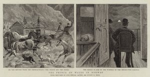 Der Prinz von Wales in Norwegen