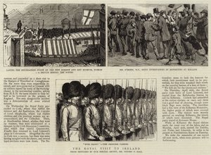 Der königliche Besuch in Irland von Sydney Prior Hall