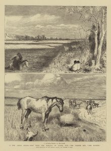 In den Nordwesten mit dem Marquis von Lorne, XVII, die Prärie und die Rockies