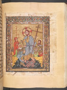 Syrisches Evangelien-Lektionar, Auferstandener Christus