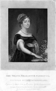 Ihre Gnaden Charlotte Florentia, Herzogin von Northumberland, 1829 von T. A. Dean