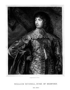 William Russell, 1. Herzog von Bedford, britischer Soldat, 1825