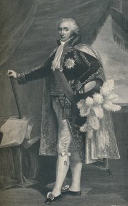 Marschall Charles-Pierre-François Augereau, Herzog von Castiglione, ca. 1800, 1896 von T. Johnson