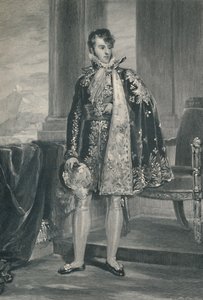 Prinz Camillo Borghese - Zweiter Ehemann von Pauline Bonaparte, um 1810, 1896 von T. Johnson