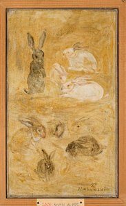 Kaninchen von Tadeusz Makowski