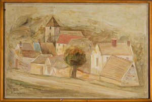 Kleinstadt von Tadeusz Makowski