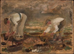 Feldarbeit von Tadeusz Makowski