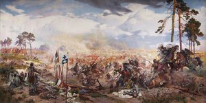 Die Schlacht bei Grunwald, 1910