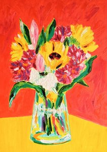 Lebendiger Blumenstrauß von Tamara Jare