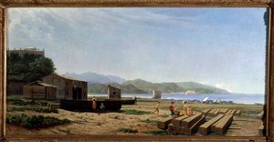 Ansicht der Bucht von La Spezia, Italien