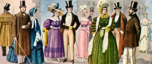 Kostüme des 19. Jahrhunderts von Tancredi Scarpelli