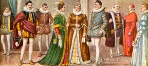 Kostüm der Mailänder im Jahr 1598 von Tancredi Scarpelli