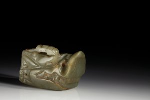 Der Junkunc Jade Drachenkopf von Tang Dynasty Chinese School