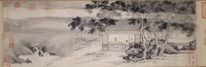 Trinken bei Nacht, Ming-Dynastie, ca. 1520-23