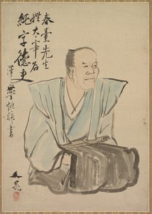 Imaginäres Porträt von Shundai Dazai