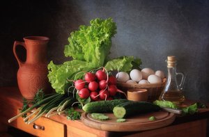 Frisches Ernte-Stillleben von Tatyana Skorokhod