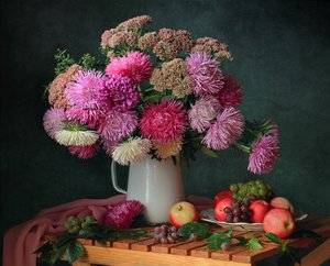 Lebendiges Herbst Stillleben von Tatyana Skorokhod