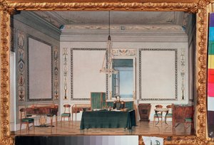 Kaiser Alexander I. in seinem Arbeitszimmer im Winterpalast von Tchernik Tchernik