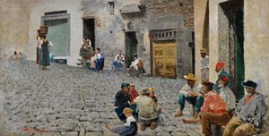 Matrosen in Riomaggiore, ca. 1892-93