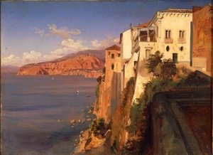 Italien, Torquato Tassos Haus in Sorrent von Teodoro Duclere