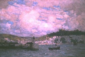Ein bewölkter Tag, Dover von Terrick Williams