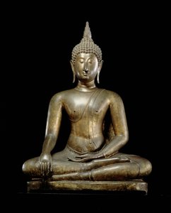 Buddha im Moment des Sieges, Sukhothai-Stil