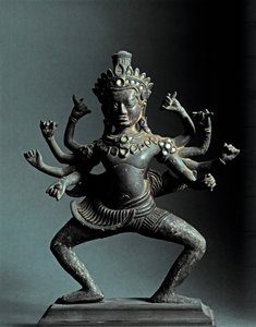THAI KUNST: Lokevsara Bodhisattva oder Siva. Lopburi Stil