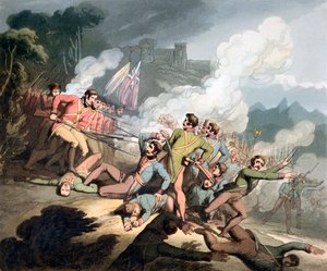 Schlacht von Busaco, Portugal, 27. September 1810, 1819 von Thales Fielding