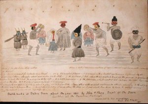 Skizze des Gurkha-Lebens in Dehra Dun, ca. 1821