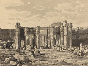 Das Propylaeum von Osten