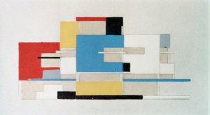 Farbstudie für Architektur