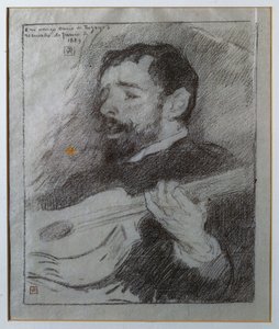 Gitarrist von Théo van Rysselberghe
