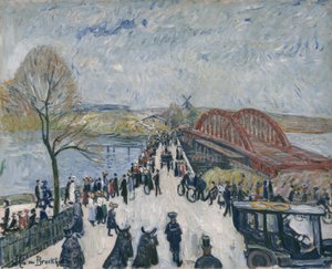Feierliche Eröffnung der Havelbrücke bei Baumgartenbrück von Theo von Brockhusen