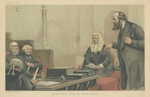Lords Northbrook, Granville, Selbourne und Salisbury