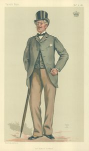 Der Earl of Rosslyn, Die Kirche von Schottland, 12. November 1881, Vanity Fair Karikatur