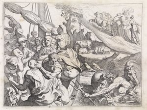 Rinder des Helios (Serie: Die Werke des Odysseus) von Theodoor van Thulden