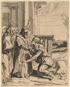 Der verlorene Sohn wird von seinem Vater empfangen von Theodoor van Thulden after Sir Peter Paul Rubens