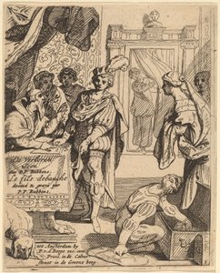 Der verlorene Sohn erhält sein Erbe von Theodoor van Thulden after Sir Peter Paul Rubens