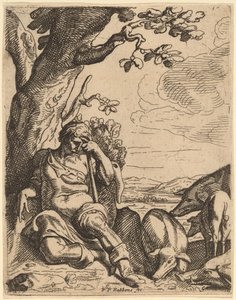 Der verlorene Sohn unter den Schweinen von Theodoor van Thulden after Sir Peter Paul Rubens