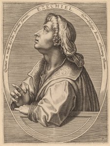 Ezechiel von Theodor Galle after Jan van der Straet